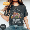 Magical Park Halloween Hocus Pocus Shirt, Mouse and Friends Spooky Season Tee, Pumpkin Halloween Party, Family Trip, Women's Halloween Shirt