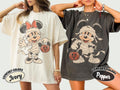 Retro Mickey and Minnie Mummy Shirt, Not So Scary Halloween Party 2026 Tee, Disneyland Family Matching Trip, Disney Halloween Group Shirt
