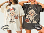 Retro Mickey and Minnie Mummy Shirt, Not So Scary Halloween Party 2026 Tee, Disneyland Family Matching Trip, Disney Halloween Group Shirt