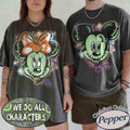 Zombie Mickey Minnie Halloween Shirt, Disney Spooky Season Tee, Halloween Couple, Not So Scary Party, Family Trip, Vintage Halloween 2026