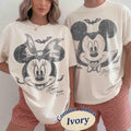 Vintage Disney Halloween Characters Shirt, Mickey and Friends Tee, Not So Scary Party 2026, Family Matching Trick or Treat Halloween Shirt