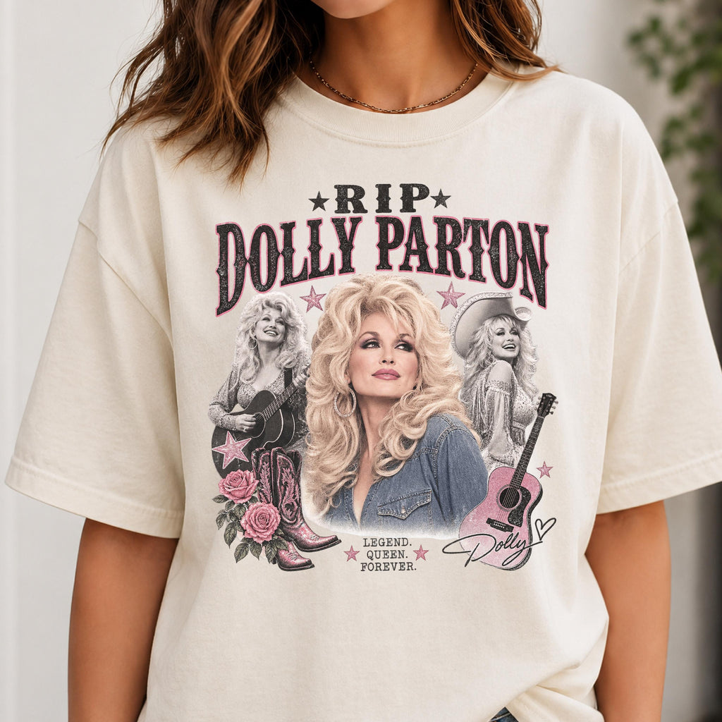 Dolly Parton RIP Shirt, Dolly Parton Memorial Shirt, Country Music Legend Tribute Tee, In Loving Memory Dolly Parton Shirt, 2026 Tribute