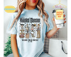 Haunted Mansion Mickey & Friends Shirt, Welcome Foolish Mortals Tee, Disney Halloween Family Trip, Not So Scary Party, Matching 2026 Shirt 10