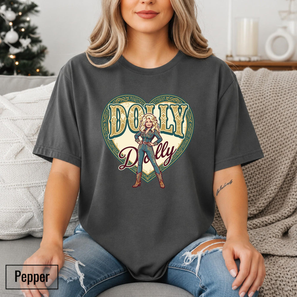 Dolly Parton Shirt, Country Music Graphic Tee, Vintage Cowgirl T-Shirt, Retro Western Style, Concert Outfit, Dolly Fan Gift for Music Lovers 10