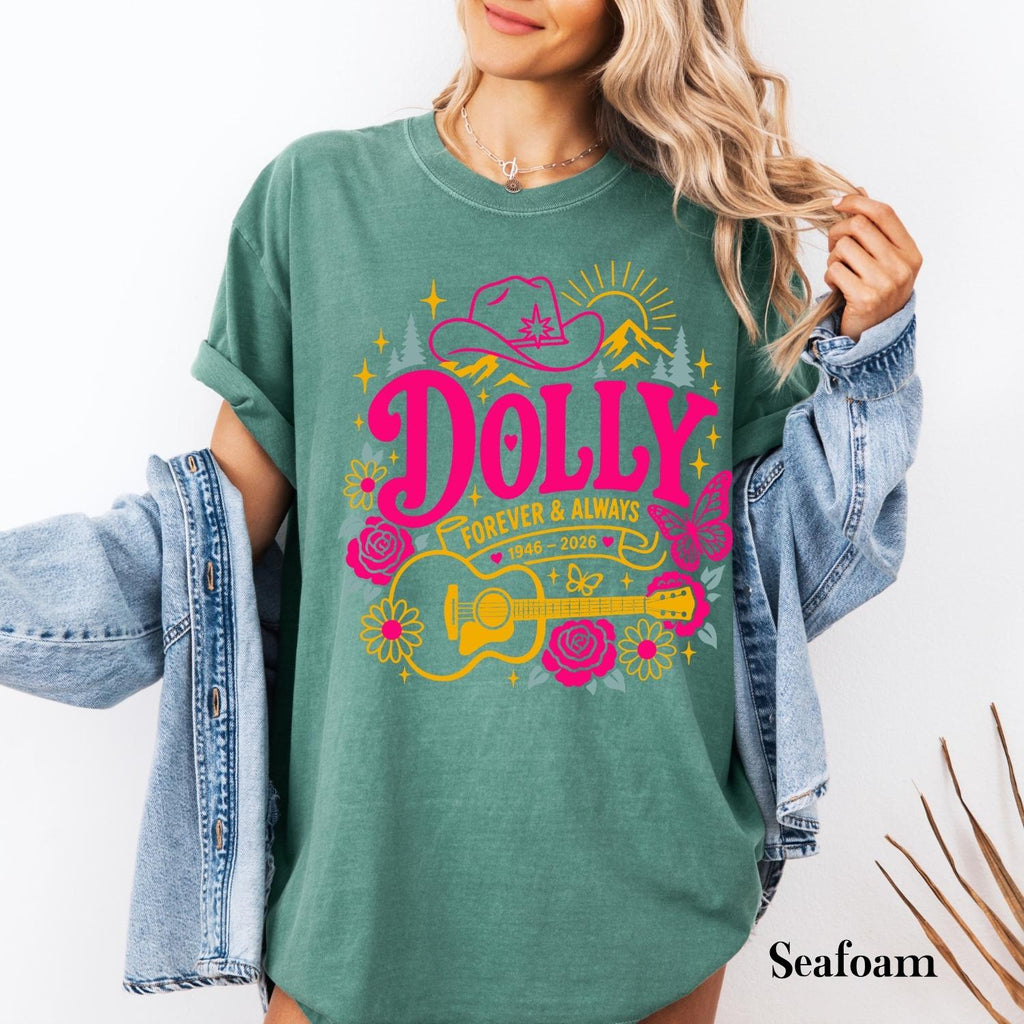 Comfort Colors® Dolly Parton Memorial Shirt, Dolly Parton Tee, Rip Dolly Parton Shirt, Country Music Legend Tribute, Dolly Parton Fan Gift 10
