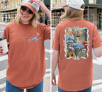 Dolly Parton Shirt, Country Music Graphic Tee, Front and Back Print, Retro Nashville Western T-Shirt, Gift for Country Music Fans 11