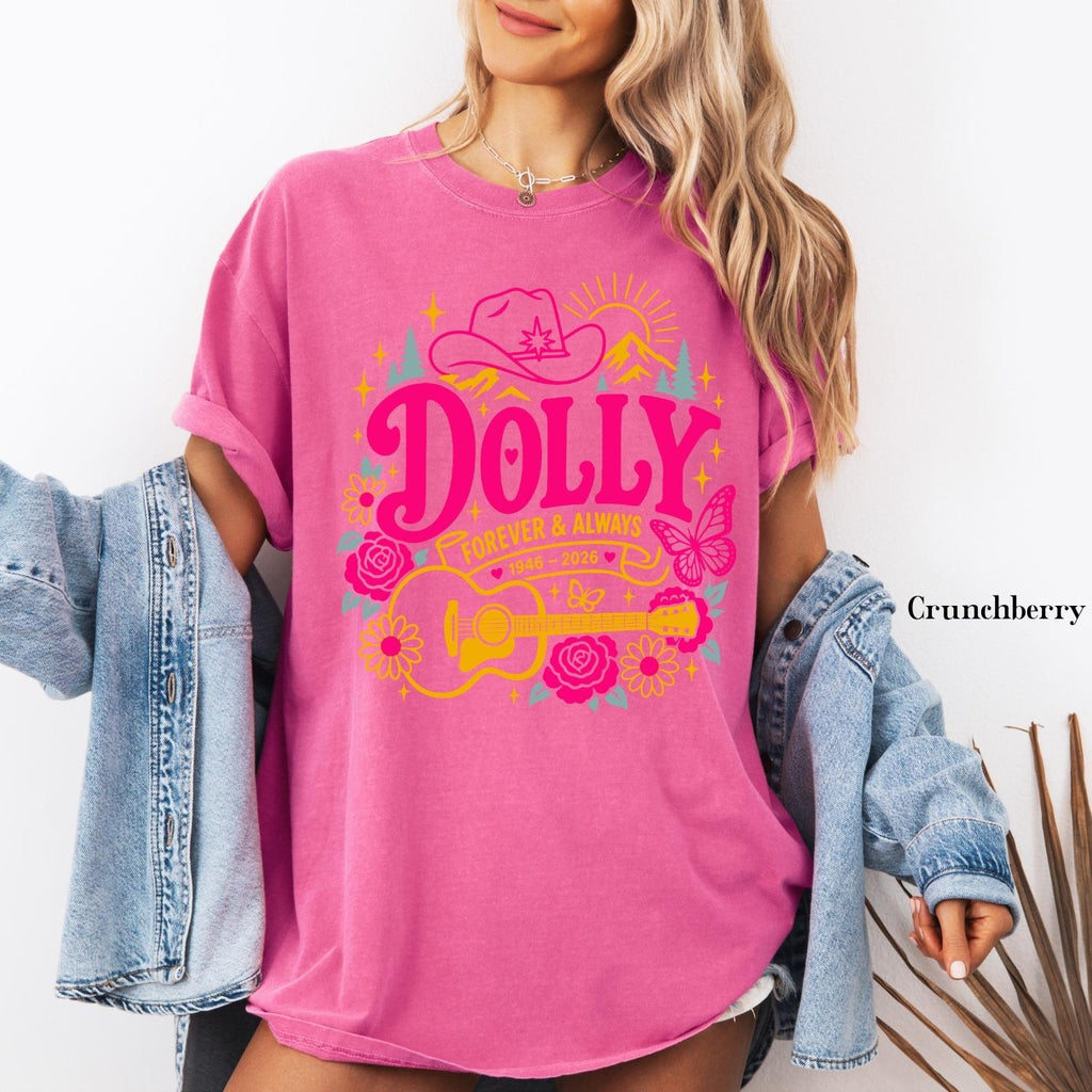Comfort Colors® Dolly Parton Memorial Shirt, Dolly Parton Tee, Rip Dolly Parton Shirt, Country Music Legend Tribute, Dolly Parton Fan Gift 11