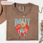 Dolly Parton Shirt, Country Music Graphic Tee, Retro Cowgirl T-Shirt, Rhinestone Western Style, Classic Country Music Fan Gift Idea for Her 12
