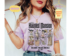 Haunted Mansion Mickey & Friends Shirt, Welcome Foolish Mortals Tee, Disney Halloween Family Trip, Not So Scary Party, Matching 2026 Shirt 13