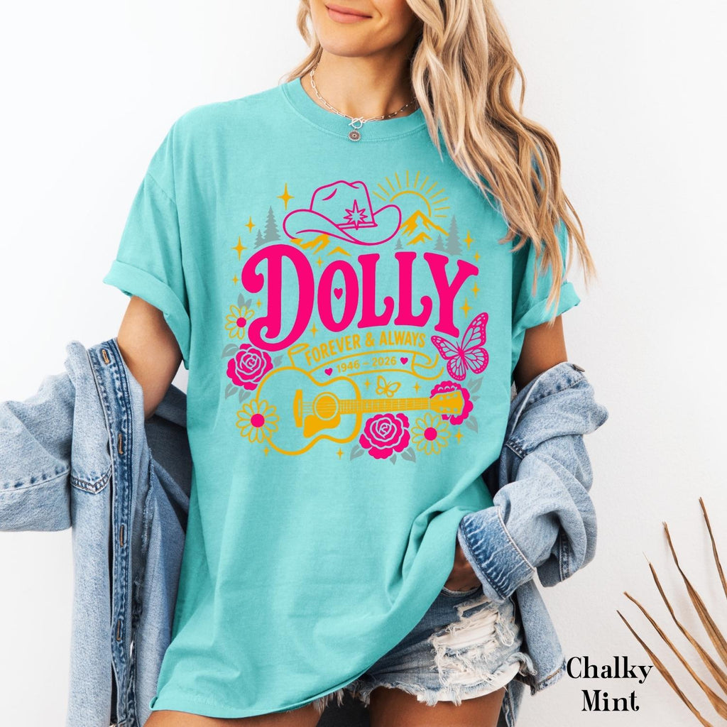 Comfort Colors® Dolly Parton Memorial Shirt, Dolly Parton Tee, Rip Dolly Parton Shirt, Country Music Legend Tribute, Dolly Parton Fan Gift 13