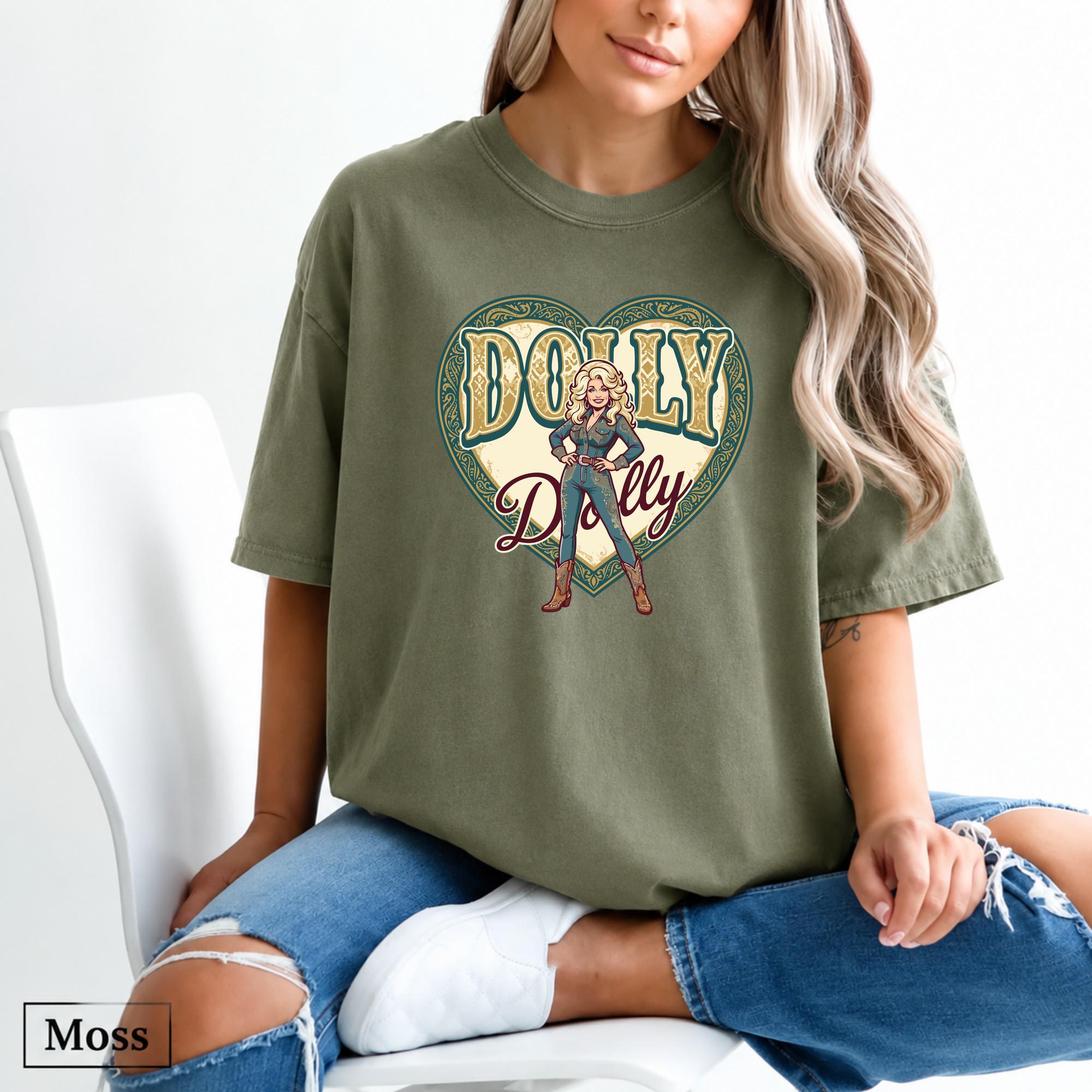 Dolly Parton Shirt, Country Music Graphic Tee, Vintage Cowgirl T-Shirt, Retro Western Style, Concert Outfit, Dolly Fan Gift for Music Lovers 14