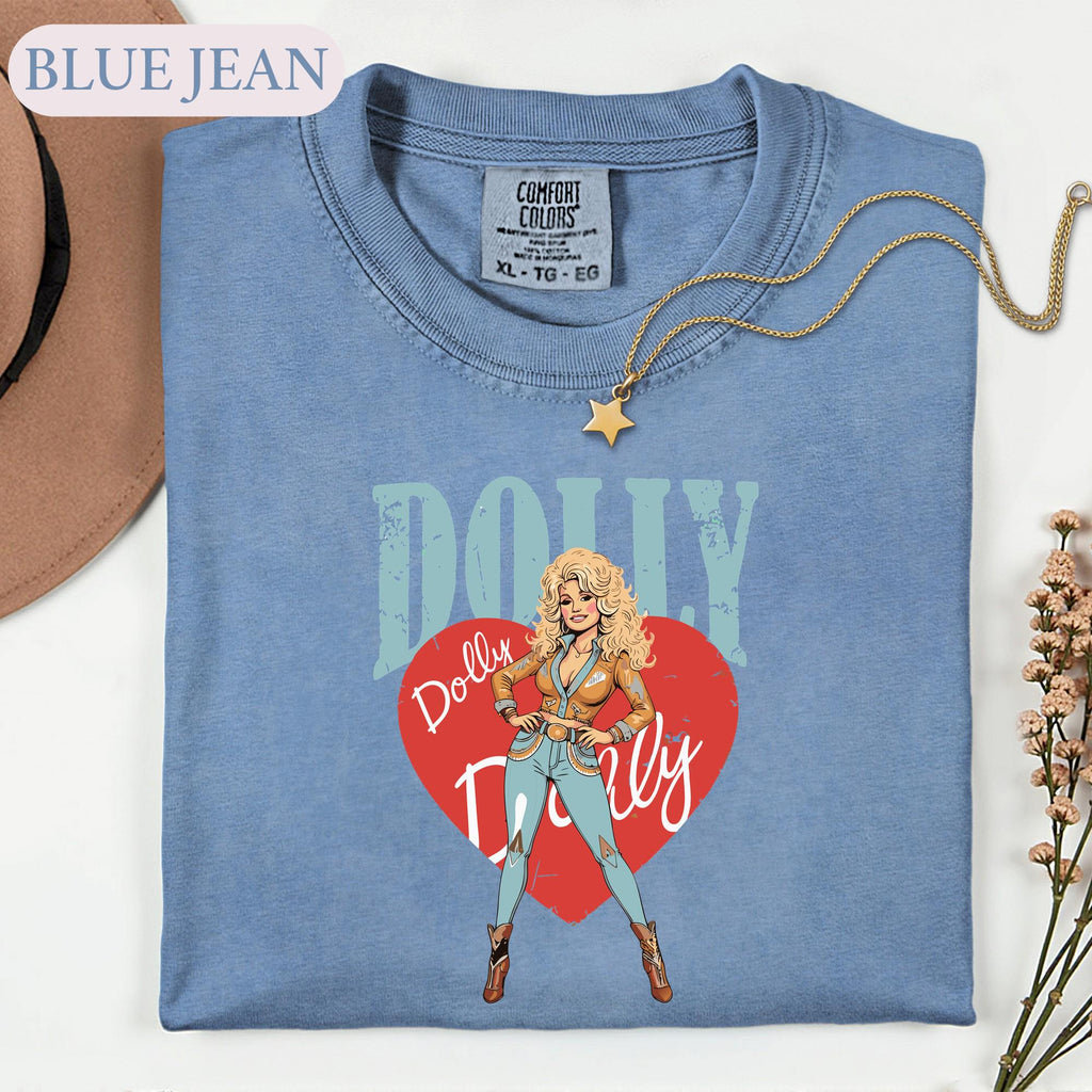 Dolly Parton Shirt, Country Music Graphic Tee, Retro Cowgirl T-Shirt, Rhinestone Western Style, Classic Country Music Fan Gift Idea for Her 14