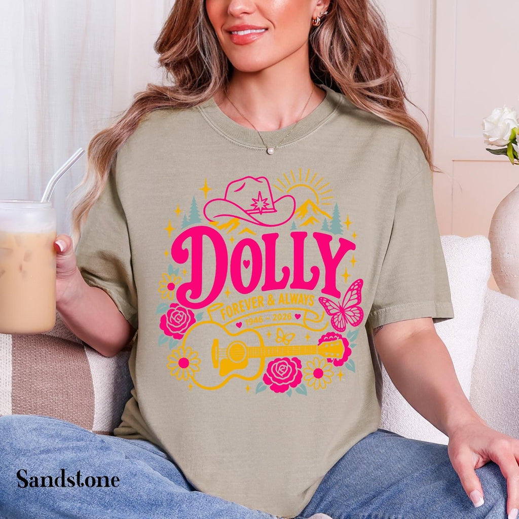 Comfort Colors® Dolly Parton Memorial Shirt, Dolly Parton Tee, Rip Dolly Parton Shirt, Country Music Legend Tribute, Dolly Parton Fan Gift 14