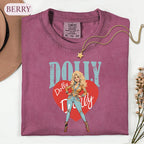 Dolly Parton Shirt, Country Music Graphic Tee, Retro Cowgirl T-Shirt, Rhinestone Western Style, Classic Country Music Fan Gift Idea for Her 15