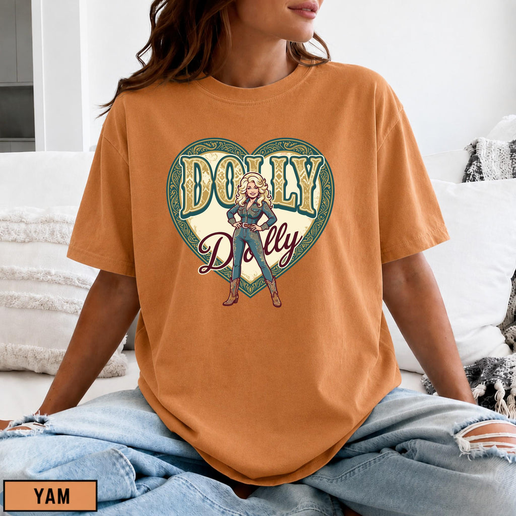 Dolly Parton Shirt, Country Music Graphic Tee, Vintage Cowgirl T-Shirt, Retro Western Style, Concert Outfit, Dolly Fan Gift for Music Lovers 16