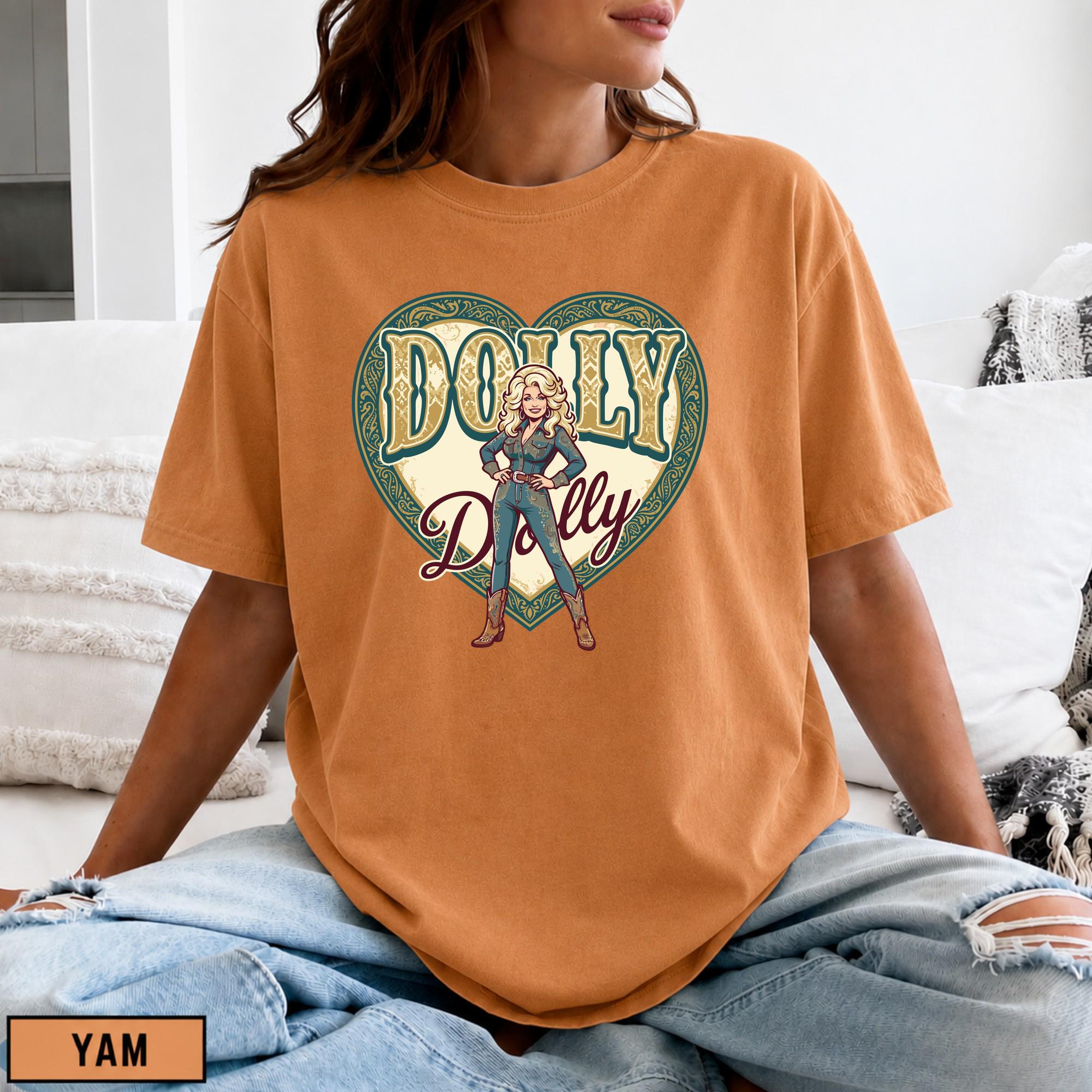 Dolly Parton Shirt, Country Music Graphic Tee, Vintage Cowgirl T-Shirt, Retro Western Style, Concert Outfit, Dolly Fan Gift for Music Lovers 16
