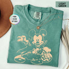 Disney Halloween Mouse Shirt, Vampire Mickey Tee, Spooky Pumpkin Trick or Treat Shirt, Halloween Party Tee, Spooky Season Disney Fall Shirt 19