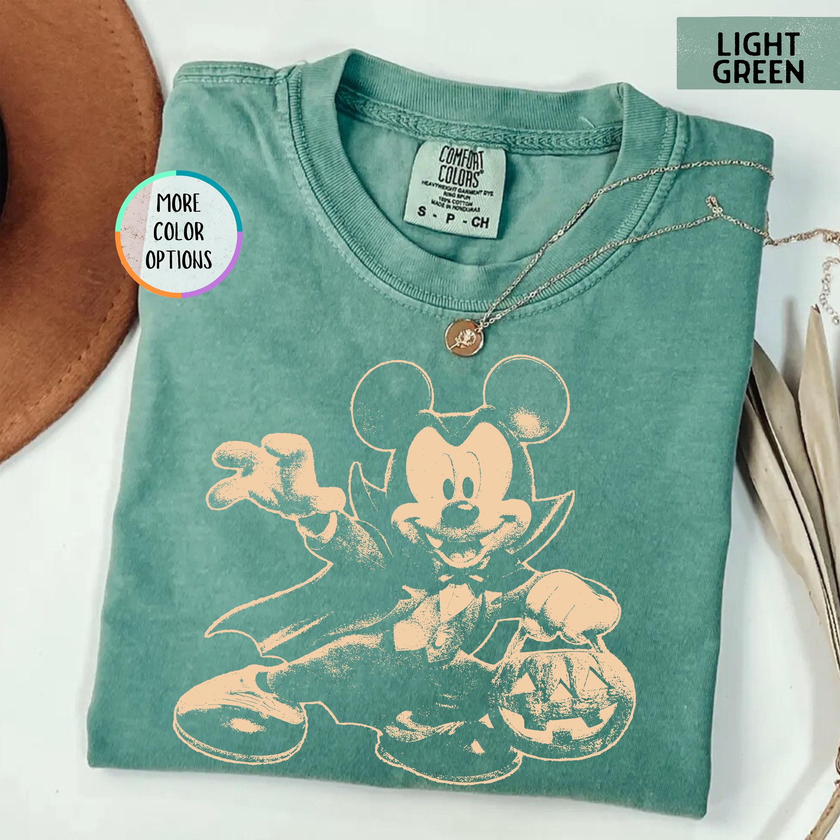 Disney Halloween Mouse Shirt, Vampire Mickey Tee, Spooky Pumpkin Trick or Treat Shirt, Halloween Party Tee, Spooky Season Disney Fall Shirt 19