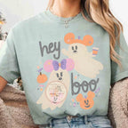 Mickey and Minnie Ghost Halloween Shirt, Boo Too You Tee, Disney Spooky Season, Not So Scary Party, Matching Family Fall Vacation Trip Tee 2