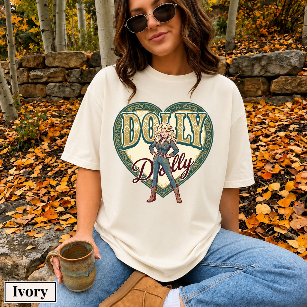 Dolly Parton Shirt, Country Music Graphic Tee, Vintage Cowgirl T-Shirt, Retro Western Style, Concert Outfit, Dolly Fan Gift for Music Lovers 2