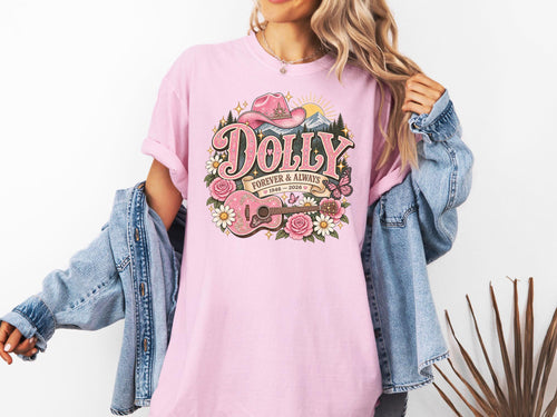 Comfort Colors® Dolly Parton Memorial Shirt, Vintage Country Music Tee, RIP Tribute, Western Cowgirl Portrait, Legend Fan Gift 2