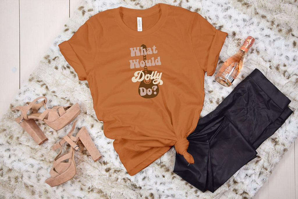 What Would Dolly Do Shirt, Country Fan Tee, Gift for Her, Cowgirl, Dolly T-Shirt, Nashville TShirt, Country Music Gift, Tennessee Tee 3