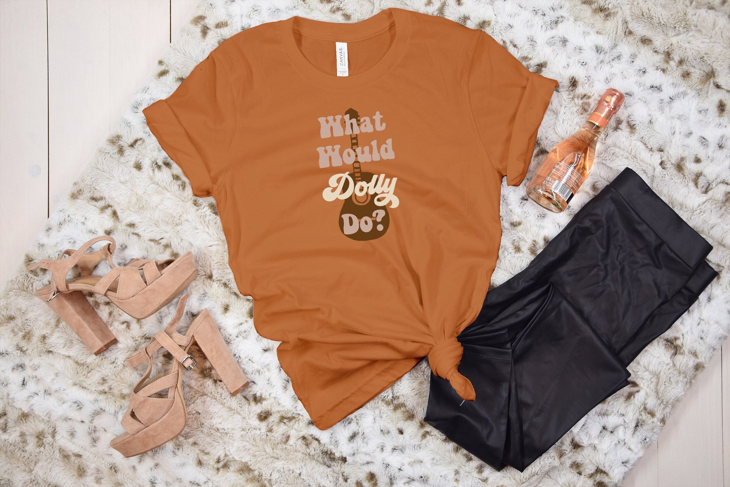 What Would Dolly Do Shirt, Country Fan Tee, Gift for Her, Cowgirl, Dolly T-Shirt, Nashville TShirt, Country Music Gift, Tennessee Tee 3