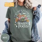 Magical Park Halloween Hocus Pocus Shirt, Mouse and Friends Spooky Season Tee, Pumpkin Halloween Party, Family Trip, Women's Halloween Shirt 3