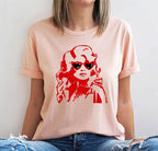 Country Cowgirl Dolly T-Shirt, Country Music Concert Shirt, Cowgirl Tshirt 3