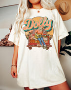 Retro Dolly Shirt – Western Cowgirl Fall Graphic Tee, Pumpkin Patch T-Shirt, Country Music Top, sku4 10 3