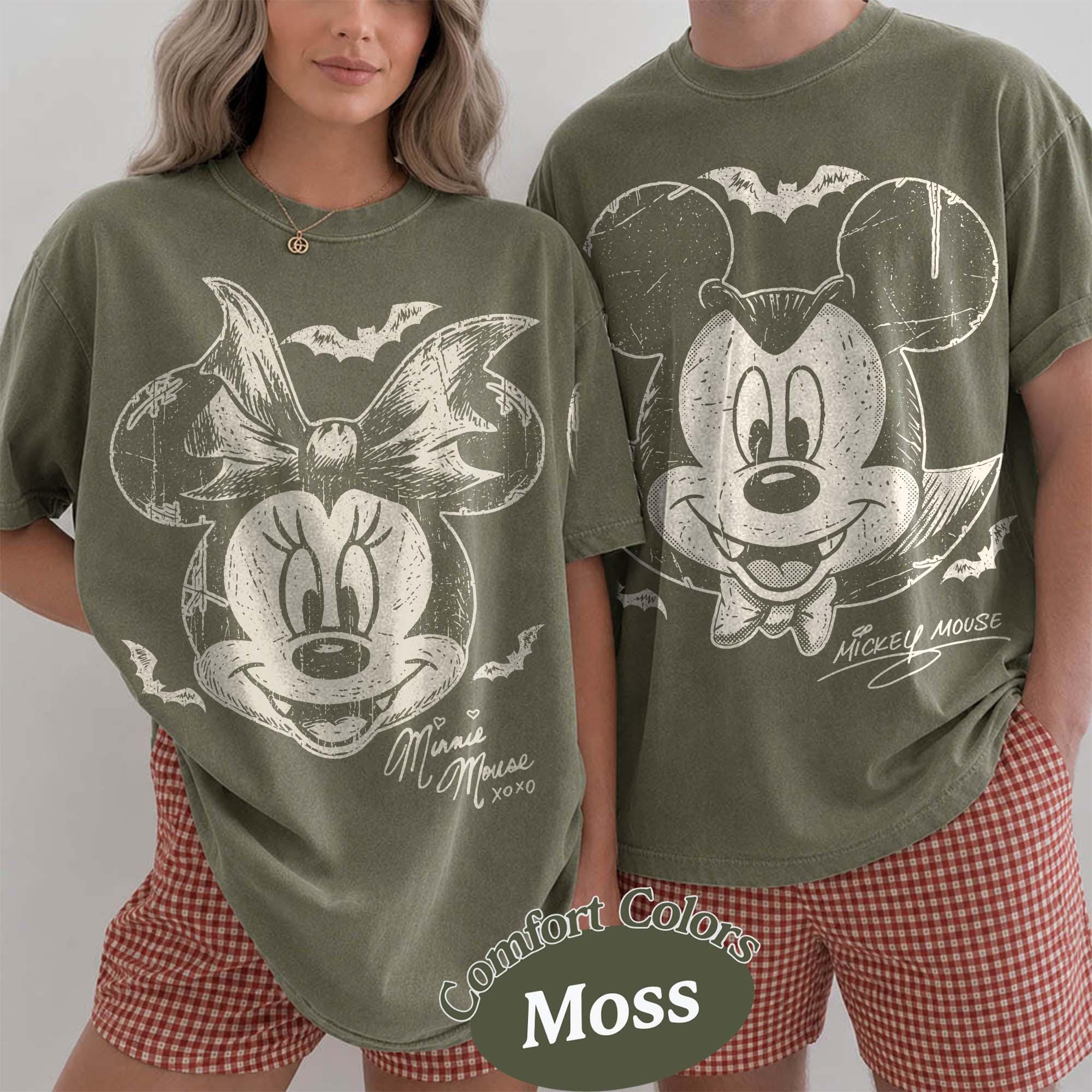 Vintage Disney Halloween Characters Shirt, Mickey and Friends Tee, Not So Scary Party 2026, Family Matching Trick or Treat Halloween Shirt 3