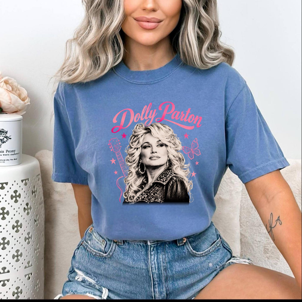 Dolly Parton Shirt, Comfort Colors Dolly Parton Tribute Tee, Country Music Shirt, Dolly Fan Gift, Country Legend Shirt, Nashville Inspired 3