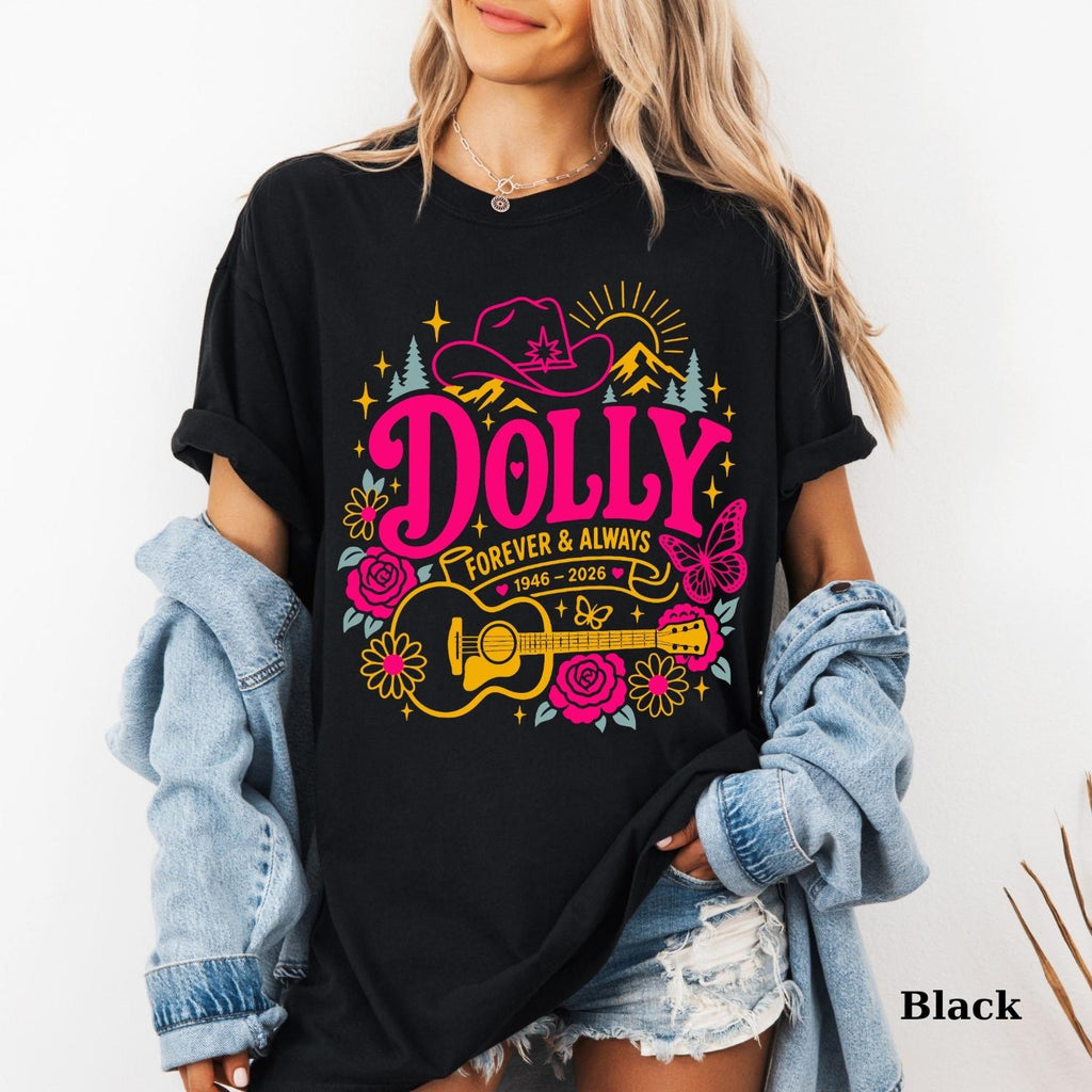 Comfort Colors® Dolly Parton Memorial Shirt, Dolly Parton Tee, Rip Dolly Parton Shirt, Country Music Legend Tribute, Dolly Parton Fan Gift 3