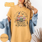 Magical Park Halloween Hocus Pocus Shirt, Mouse and Friends Spooky Season Tee, Pumpkin Halloween Party, Family Trip, Women's Halloween Shirt 4