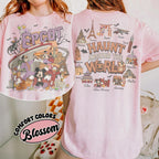 Disney EPCOT Halloween Shirt 2026, Figment Mickey and Friends Tee, World Showcase Haunt Around the World, Disney Travel Family Trip Shirt 4