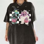 Vintage Disney Hercules Pain and Panic Halloween Shirt, Funny Mummy Tee, Checkered Spooky Season, Hercules Characters Halloween Costume Tee 4