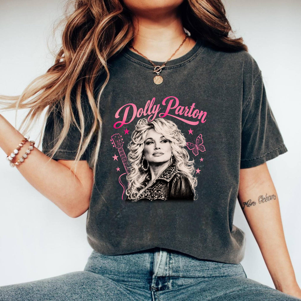 Dolly Parton Shirt, Comfort Colors Dolly Parton Tribute Tee, Country Music Shirt, Dolly Fan Gift, Country Legend Shirt, Nashville Inspired 4