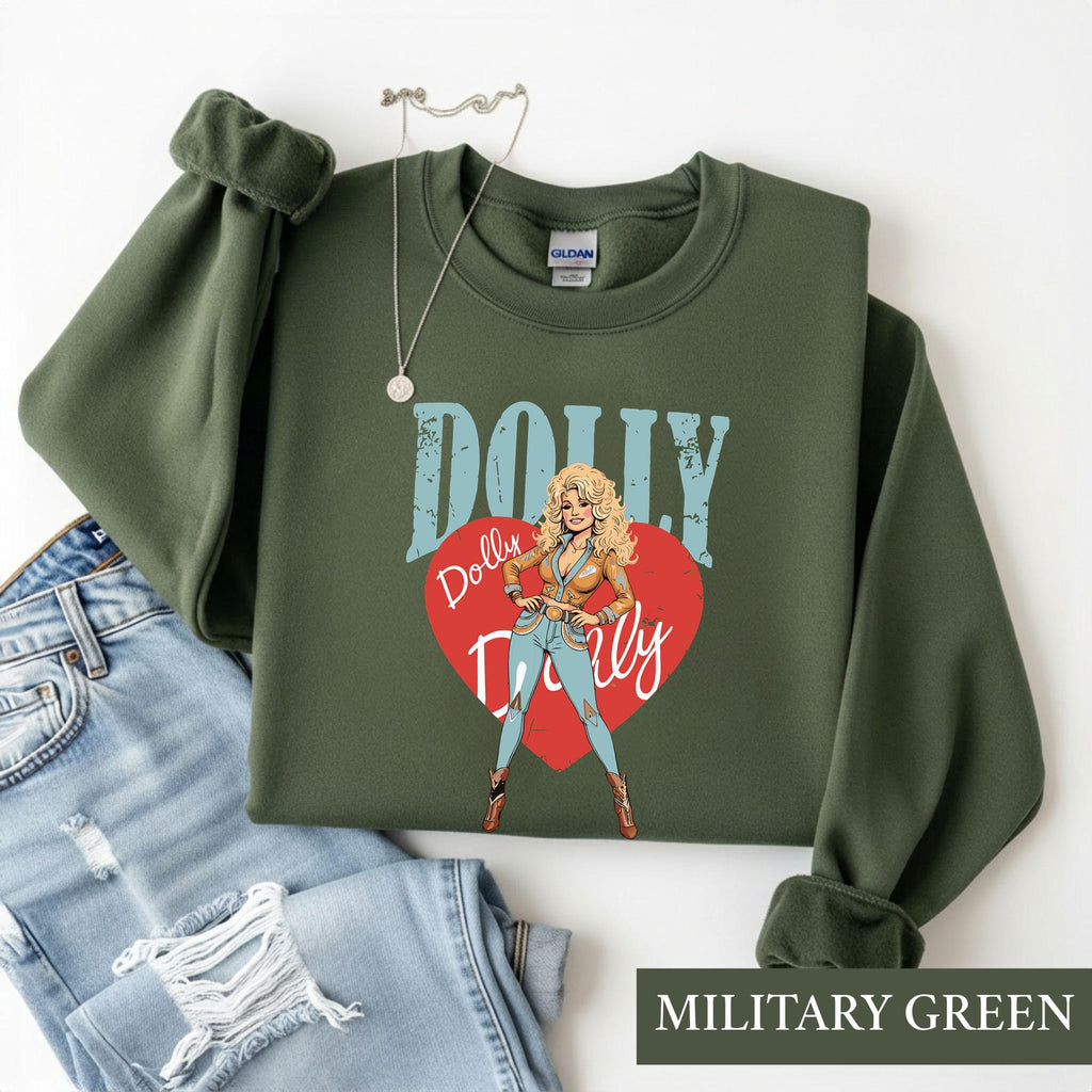 Dolly Parton Shirt, Country Music Graphic Tee, Retro Cowgirl T-Shirt, Rhinestone Western Style, Classic Country Music Fan Gift Idea for Her 4