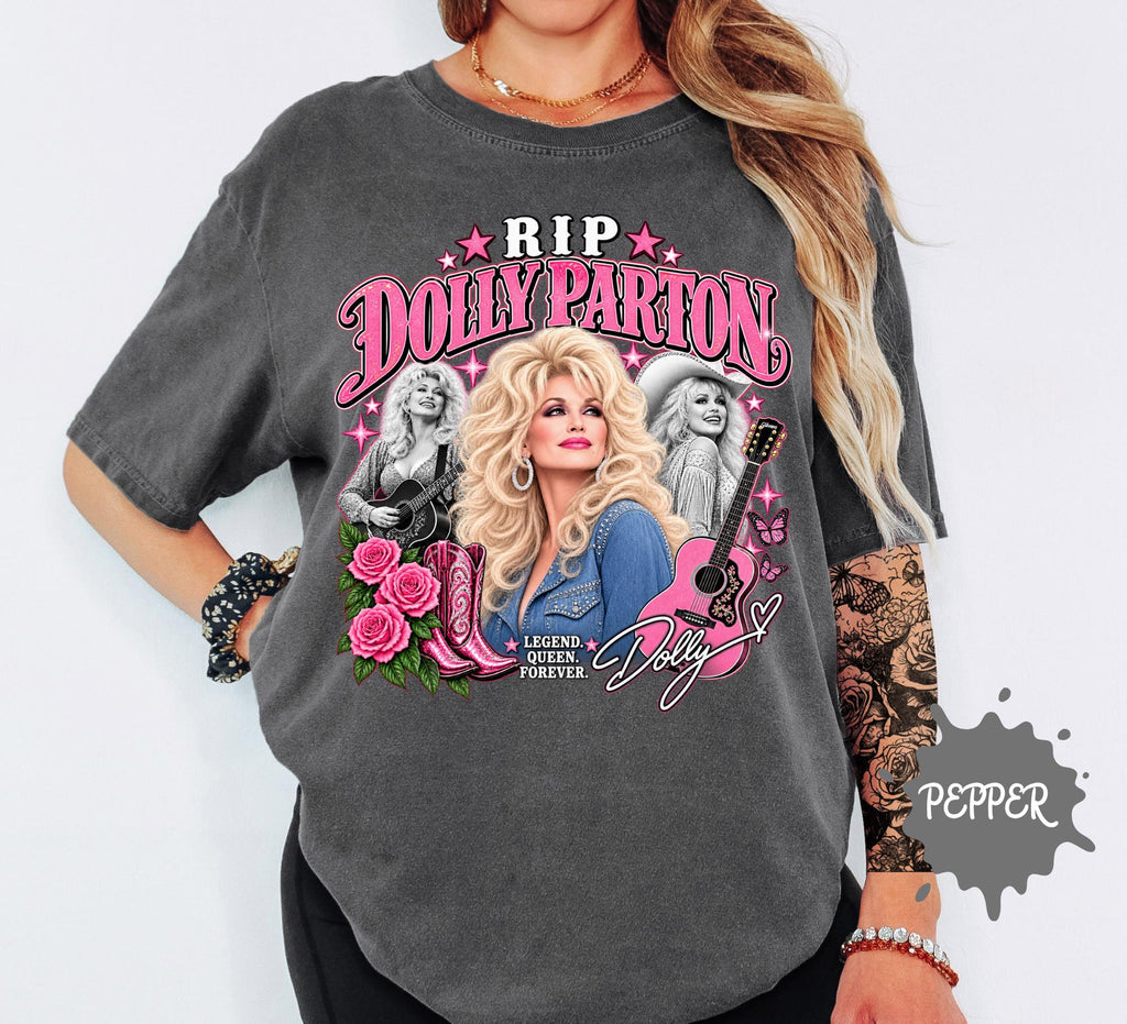 Dolly Parton Shirt, Vintage Country Tee - Southern Graphic | Unisex Cotton | Retro Western 4
