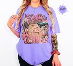 Rip Dolly Parton T-Shirt Vintage Country Music Shirt, Southern Band Tee, Graphic Tee for Country Music Lovers, Dolly Western Shirt 4