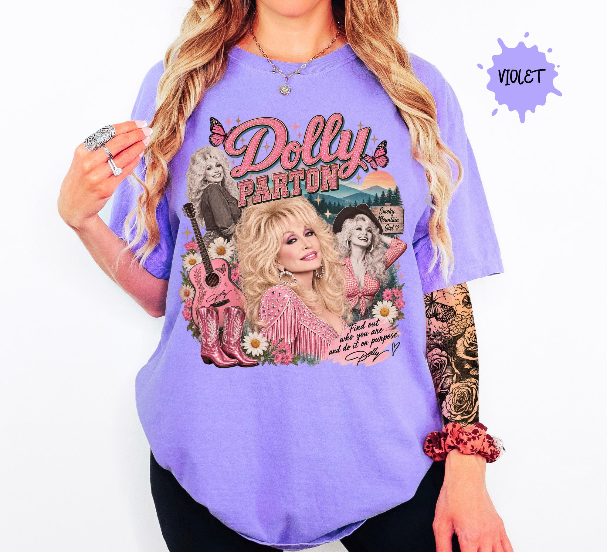 Rip Dolly Parton T-Shirt Vintage Country Music Shirt, Southern Band Tee, Graphic Tee for Country Music Lovers, Dolly Western Shirt 4