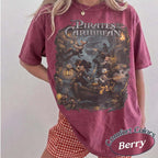 Retro Disney Mickey Pirates Caribbean Shirt, Yo Ho Pirate Life Ride Tee, Disneyland Pirate Night, Family Cruise Trip 2026 Disney Shirt Tee 5