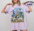 Vintage 90s Walt Disney World Shirt, Retro Magic Kingdom Tee, Mickey and Friends, Disney Family Trip 2026, Matching Vacation Group Shirt 5
