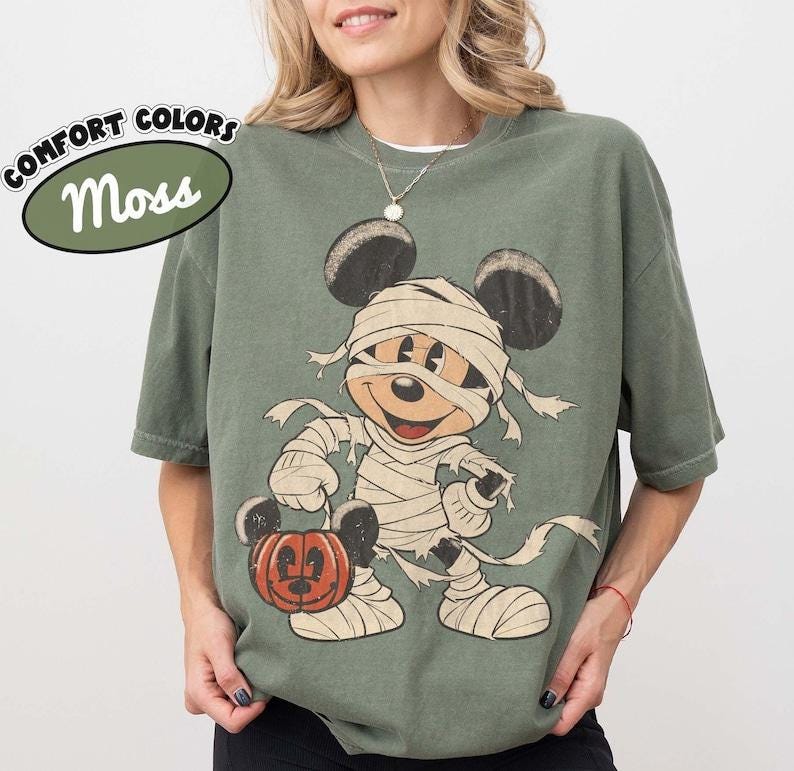 Retro Mickey and Minnie Mummy Shirt, Not So Scary Halloween Party 2026 Tee, Disneyland Family Matching Trip, Disney Halloween Group Shirt 5