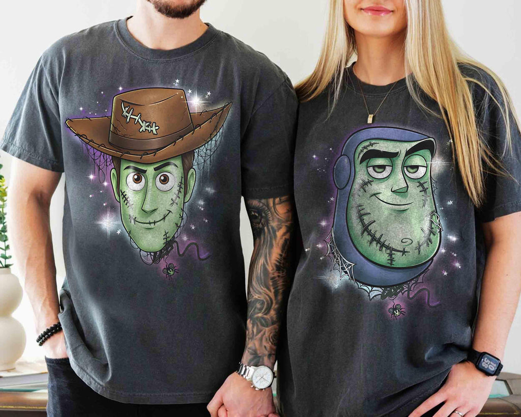 Zombie Mickey Minnie Halloween Shirt, Disney Spooky Season Tee, Halloween Couple, Not So Scary Party, Family Trip, Vintage Halloween 2026 5