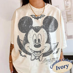 Vintage Disney Halloween Characters Shirt, Mickey and Friends Tee, Not So Scary Party 2026, Family Matching Trick or Treat Halloween Shirt 5