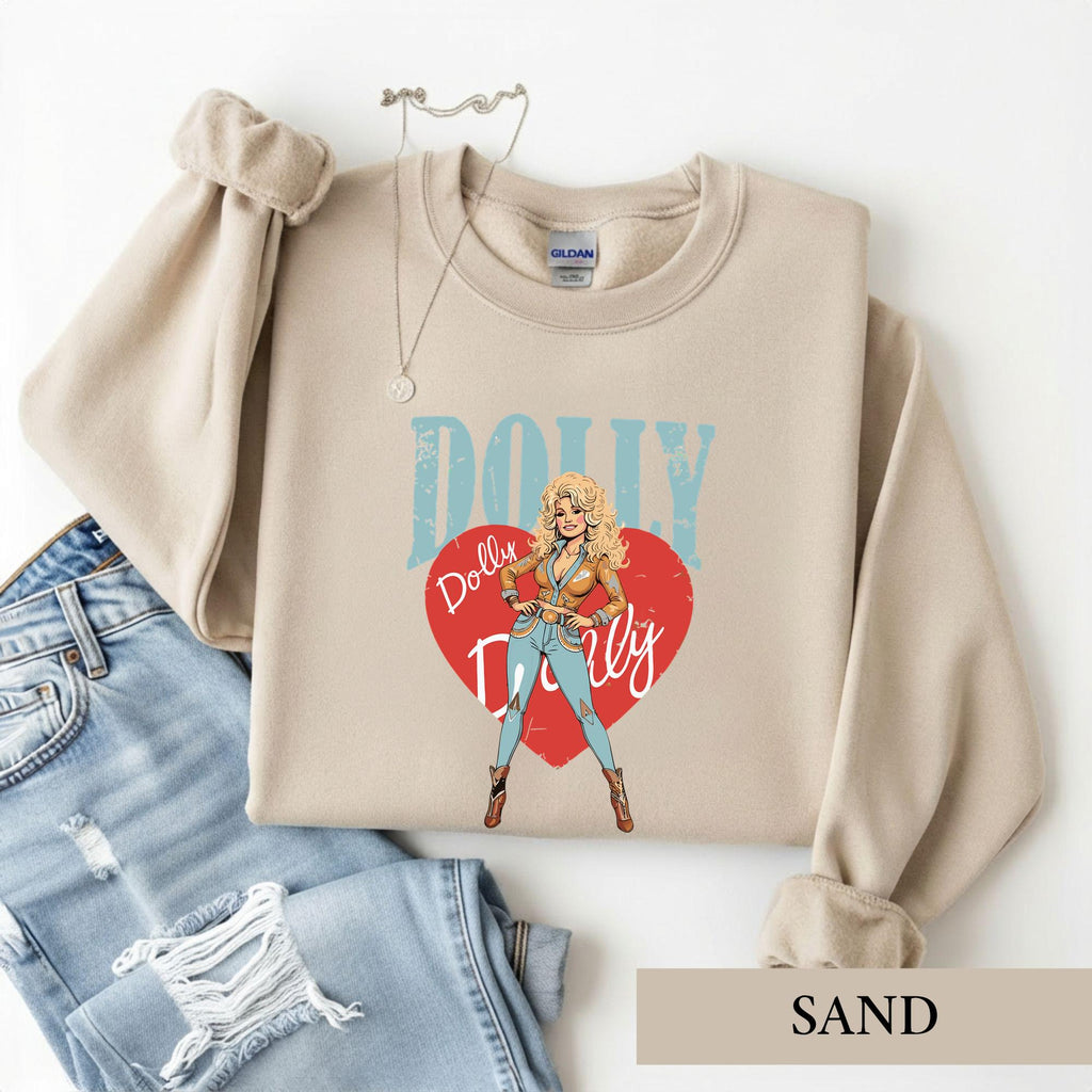 Dolly Parton Shirt, Country Music Graphic Tee, Retro Cowgirl T-Shirt, Rhinestone Western Style, Classic Country Music Fan Gift Idea for Her 5