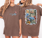 Dolly Parton Shirt, Country Music Graphic Tee, Front and Back Print, Retro Nashville Western T-Shirt, Gift for Country Music Fans 5