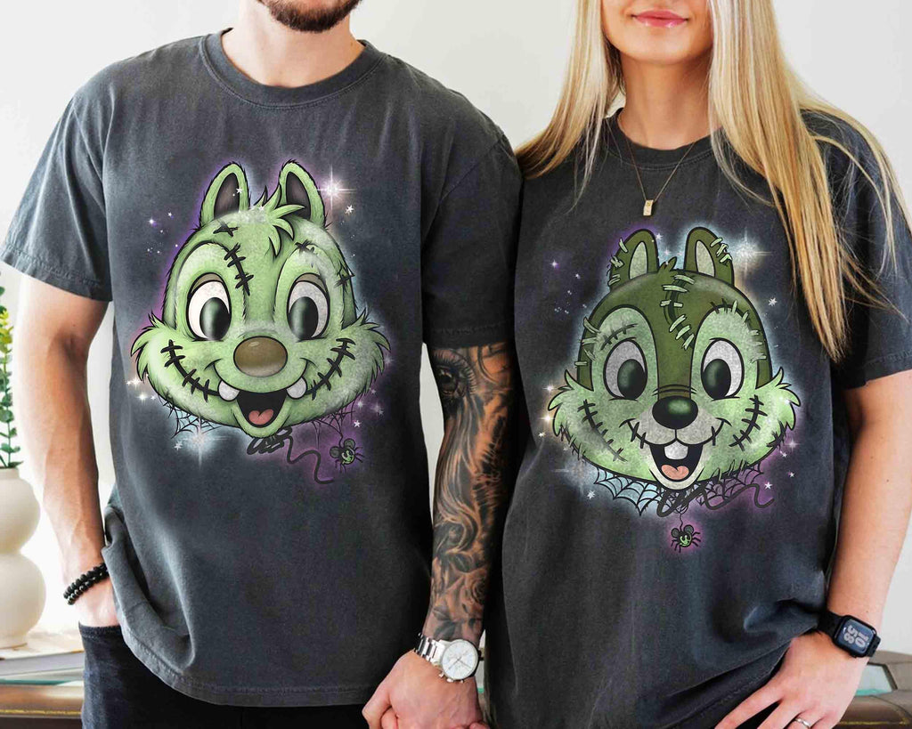 Zombie Mickey Minnie Halloween Shirt, Disney Spooky Season Tee, Halloween Couple, Not So Scary Party, Family Trip, Vintage Halloween 2026 6