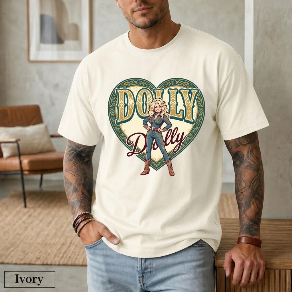 Dolly Parton Shirt, Country Music Graphic Tee, Vintage Cowgirl T-Shirt, Retro Western Style, Concert Outfit, Dolly Fan Gift for Music Lovers 6